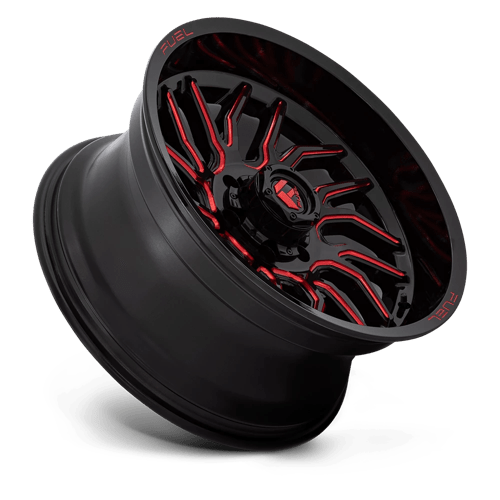 20x10 Fuel Off-Road D808 Hurricane Black 6x139.7 ET-18 CB106.1 Wheel Rim
