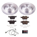 PowerStop OE Stock Replacement Low-Dust Ceramic Brake Pad and Rotor Kit