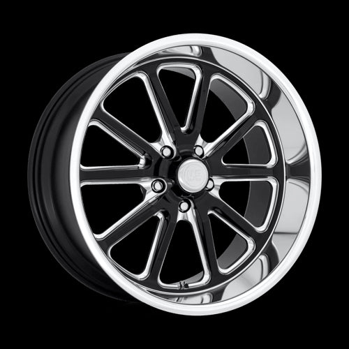 18X7 US Mag U117 Rambler Gloss Black Milled 5x114.3 ET1 Wheel Rim