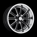 18X7 US Mag U117 Rambler Gloss Black Milled 5x114.3 ET1 Wheel Rim