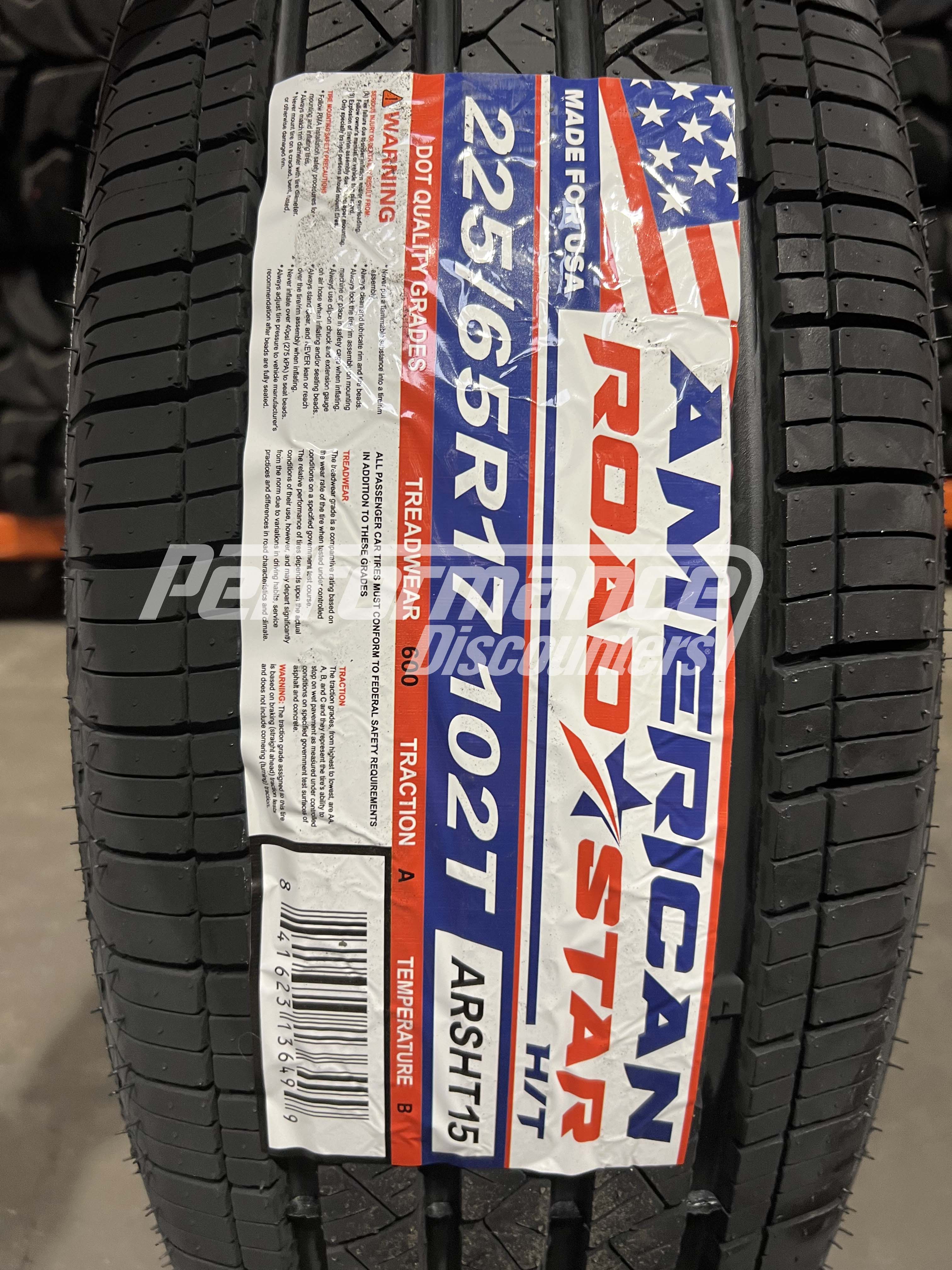 American Roadstar H/T Tire(s) 225/65R17 102T SL BSW 225 65 17 2256517