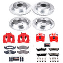 PowerStop Z23 Daily Driver Carbon-Fiber Ceramic Pads Drilled & Slotted Rotor & C
