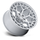 22x9.5 Fuel Off-Road FC873 Charger Gloss Silver Machined Face 6x135 ET18 Wheel