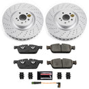 PowerStop Genuine Geomet Coated Rotor and Carbon-Fiber Ceramic Brake Pad Kit