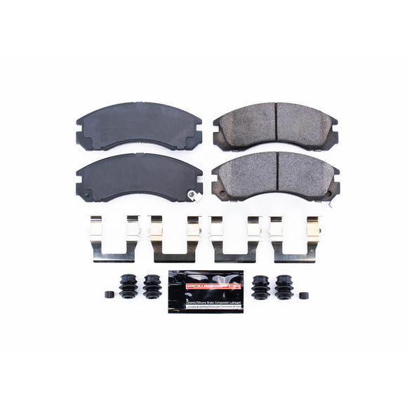 PowerStop Z23 Evolution Sport Carbon-Fiber Brake Pads With Hardware