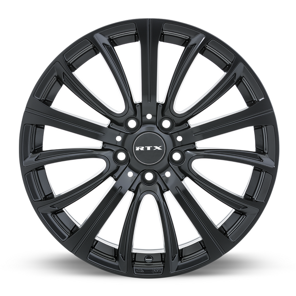 18x8 RTX Network Satin Black 5x114.3 ET38 wheel/rim