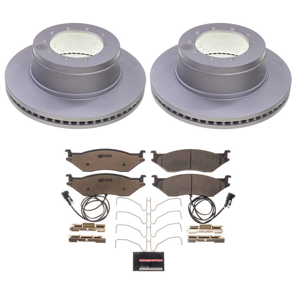 Z36 Truck & Tow Premium Carbon-Fiber Ceramic Brake Pad and Fully Coated Rotor Ki