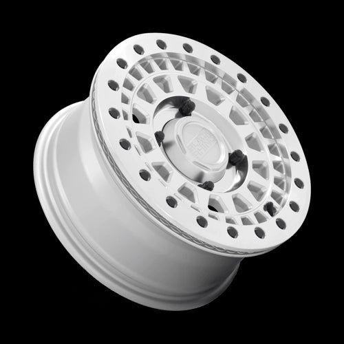 14X7 Black Rhino Powersports Parker UTV Beadlock Silver 4X110 ET51 Wheel