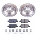 PowerStop OE Stock Replacement Low-Dust Ceramic Brake Pad and Rotor Kit