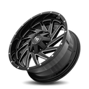 20x9 Hardrock Crusher Gloss Black Milled 6x120/139.7 ET0 wheel/rim-4