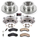 PowerStop OE Stock Replacement Low-Dust Ceramic Brake Pad, Rotor and Caliper Kit