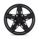 18X8 Niche 1PC M269 Teramo Matte Black 5X100 ET30 Wheel Rim