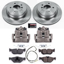 PowerStop OE Stock Replacement Low-Dust Ceramic Brake Pad, Rotor and Caliper Kit