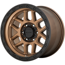 17X9 KMC KM544 MESA Matte Bronze With Black Lip 6X114.3 ET18 wheel/rim-4