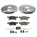 PowerStop Z23 Daily Driver Carbon-Fiber Ceramic Brake Pad and Drilled & Slotted