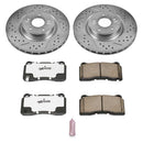 PowerStop Z26 Street Performance Ceramic Brake Pad and Drilled & Slotted Rotor K