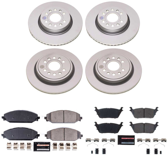 Z23 Daily Driver Premium Carbon-Fiber Ceramic Brake Pad and Fully Coated Rotor K