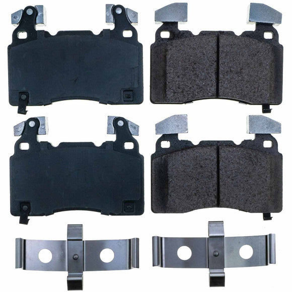 PowerStop Z17 Evolution Ceramic Brake Pads With Hardware