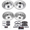 PowerStop Z26 Street Performance Ceramic Brake Pad and Drilled & Slotted Rotor K