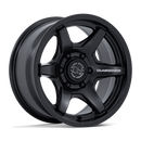 17x8.5 Black Rhino BR035 Kuma Matte Black 6x139.7 ET0 CB106.1 Wheel Rim