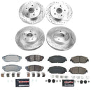 Z23 Daily Driver Carbon-Fiber Ceramic Brake Pad and Drilled & Slotted Rotor Kit