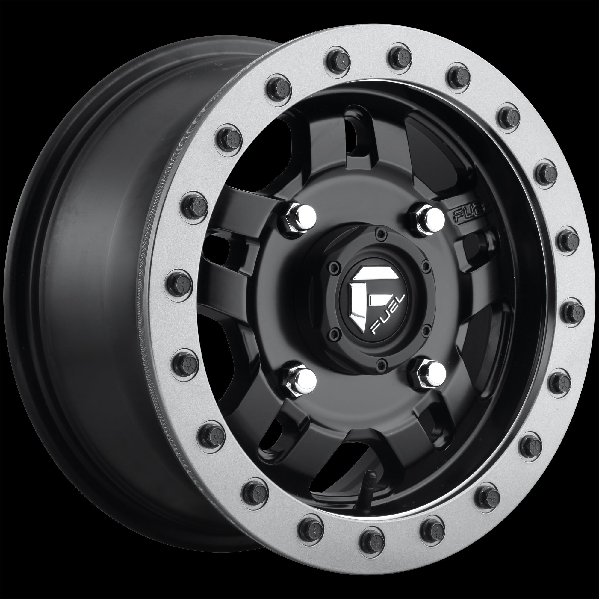 14X7 Fuel UTV D917 Anza Beadlock Matte Black 4X110 ET13 wheel/rim