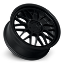 18x8 Katana KR06 Matte Black Wheel 5x112 ET40 CB66.6