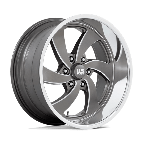 20X9.5 US Mag 1PC U133 Desperado Gray 6X139.7 6X5.5 ET1 Wheel Rim