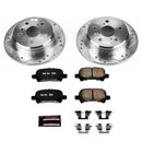 PowerStop Z23 Daily Driver Carbon-Fiber Ceramic Brake Pad and Drilled & Slotted