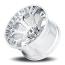 24x14 Hardrock BloodShot Xposed Chrome 6x139.7 ET-76 wheel/rim-4