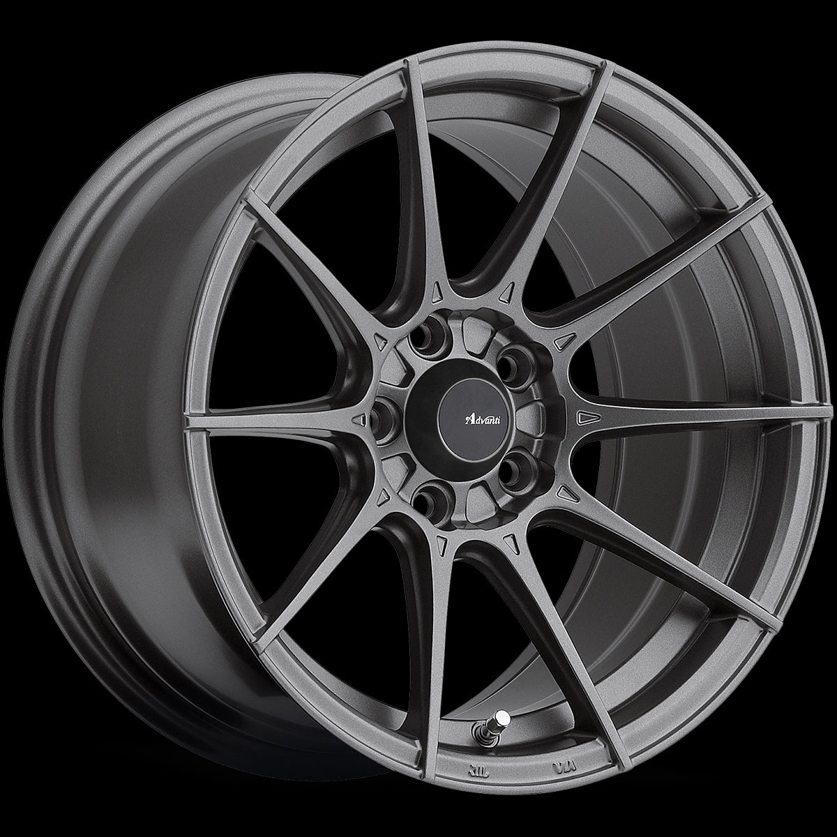 15x7 Advanti Racing Storm S1 Matte Grey 4x100 ET35 Wheel Rim