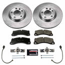 PowerStop OE Stock Replacement Low-Dust Ceramic Brake Pad and Rotor Kit