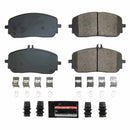 PowerStop Z23 Evolution Sport Carbon-Fiber Brake Pads With Hardware