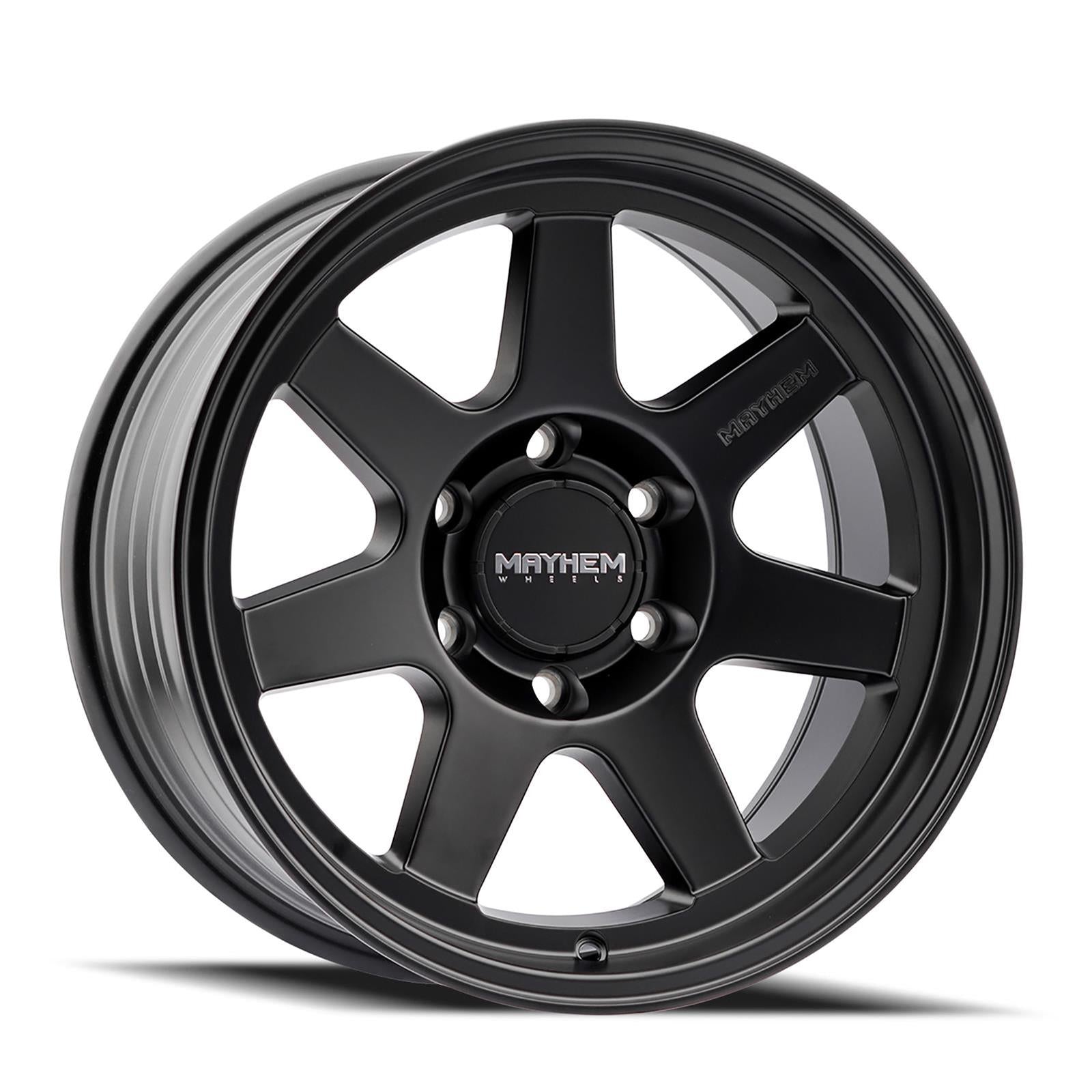 17x9 Mayhem 8307 Convoy Satin Black 6x135 ET-6 Wheel Rim