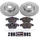 PowerStop Z23 Daily Driver Carbon-Fiber Ceramic Brake Pad and Drilled & Slotted