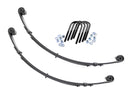 Rough Country Front Leaf Springs Military Wrap 4" Lift For Jeep Wrangler 87-95