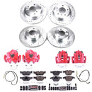 PowerStop Z23 Daily Driver Carbon-Fiber Ceramic Pads Drilled & Slotted Rotor & C