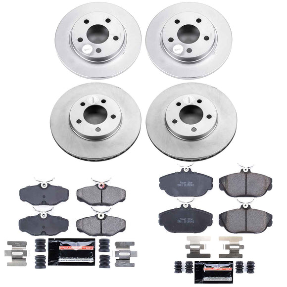 Z23 Daily Driver Premium Carbon-Fiber Ceramic Brake Pad and Fully Coated Rotor K
