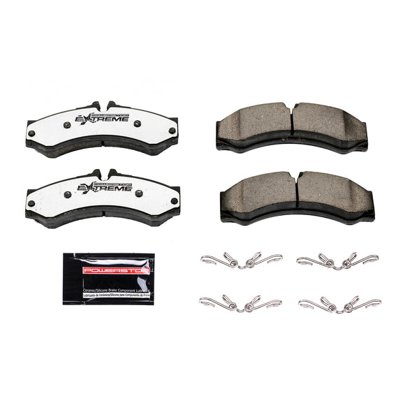 PowerStop Z36 Truck And Tow Carbon-Fiber Ceramic Brake Pads With Hardware