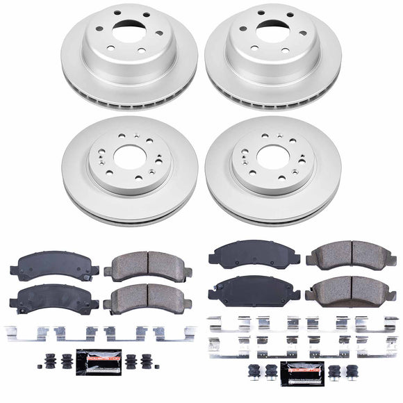Z23 Daily Driver Premium Carbon-Fiber Ceramic Brake Pad and Fully Coated Rotor K