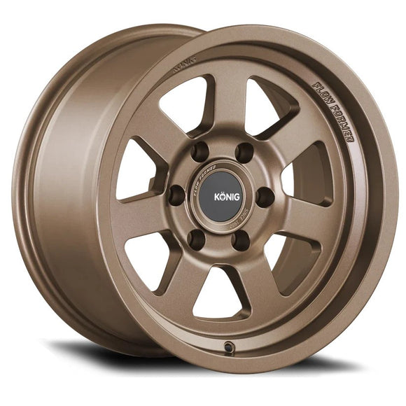 17x8.5 Konig HT2 Hyper Trail Satin Bronze 6x139.7 ET-6 CB106.1 Wheel Rim