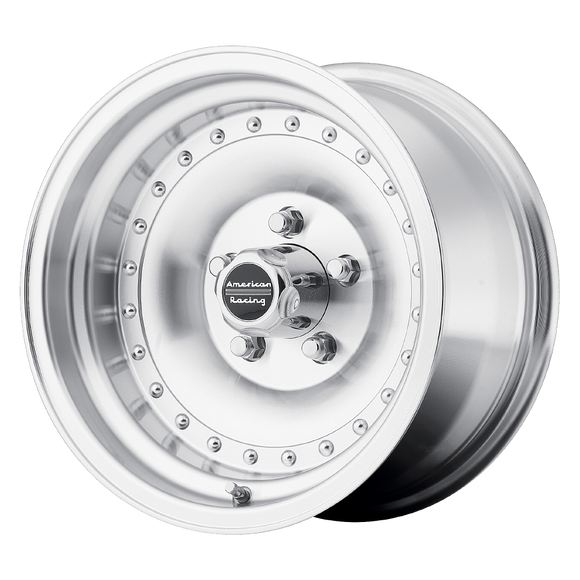 15x8 American Racing Outlaw I Machined Wheel/Rim 5x114.3 15-8 5-114.3