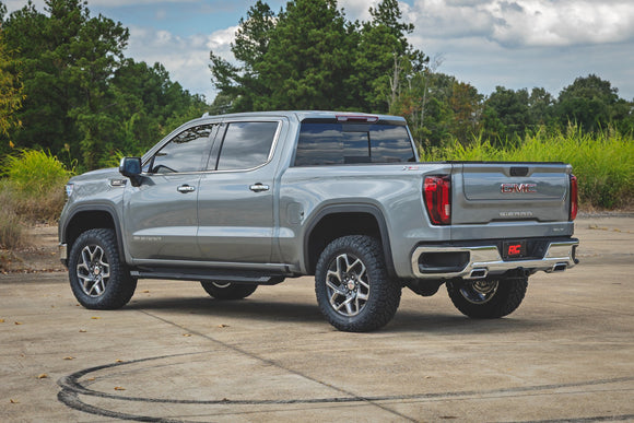 Rough Country Red 3.5 Inch Lift Kit for 25-26 GMC Sierra 1500