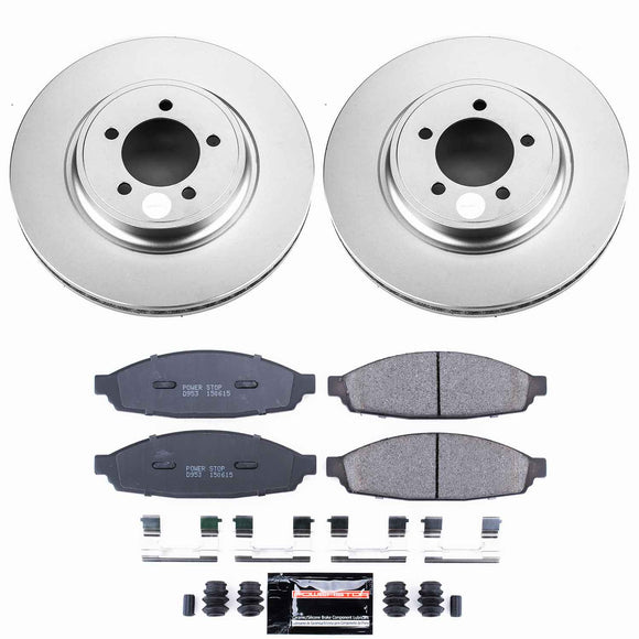 PowerStop Z23 Daily Driver Premium Carbon-Fiber Ceramic Brake Pad and Fully Coat