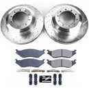 PowerStop Z23 Daily Driver Carbon-Fiber Ceramic Brake Pad and Drilled & Slotted