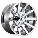 20X9 Fuel D614 Contra Chrome Plated 8X170 ET1 wheel/rim