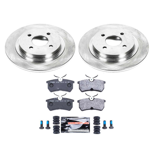 PowerStop Track Day High-Performance Brake Pad and Rotor Kit