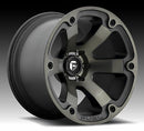17x9 Fuel Off-Road D564 Beast Matte Black Double Dark Tint 5x127 ET-12 Wheel
