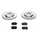 PowerStop Z23 Daily Driver Carbon-Fiber Ceramic Brake Pad and Drilled & Slotted