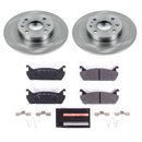 PowerStop Track Day Spec High-Performance Brake Pad and Rotor Kit